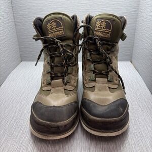 Hodgman Felt Sole Wading Boots Men's Size 10 Fly Fishing‎ Hiking Waterproof